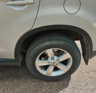 Накладки на арки 2012-2016 (4 шт, чорні, ABS-пластик) для Mitsubishi ASX рр