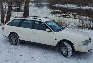 Накладки на арки (4 шт, чорні) ABS-пластик для Ауди A6 C4 1994-1997 рр