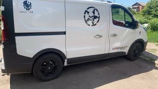 Накладки на арки (6 шт, чорні, ABS) для Nissan NV300/Primastar 2016-рр