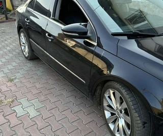 Накладки на арки 2008-2012 (4 шт, чорні, ABS-пластик) для Volkswagen Passat СС 2008- рр