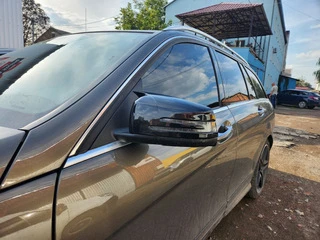 Накладки на дзеркала AMG-Look 2011-2014 (2 шт) для Mercedes C-class W204 рр