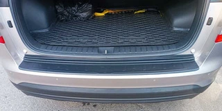 Накладка на задній бампер EuroCap 2019-2021 (ABS) для Hyundai Tucson TL рр