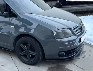 Універсальна передня лип накладка Niken Black (ABS)