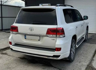 Задній бампер 2016-2025 під фарбування (Китай) для Toyota Land Cruiser 200