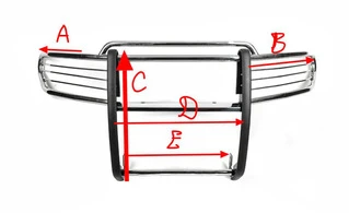 Кенгурятник A098600 (нерж.) для Toyota FJ Cruiser