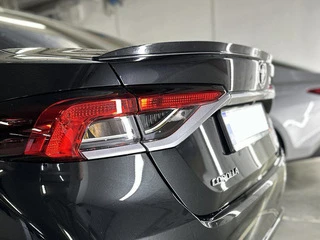 Спойлер LIP (Sunplex, чорний) (117,9см *5,5см) для Toyota Corolla 2019- рр