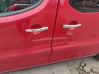 Накладки на ручки (нерж) 4 штуки. OmsaLine - Італійська нержавійка для Peugeot 207