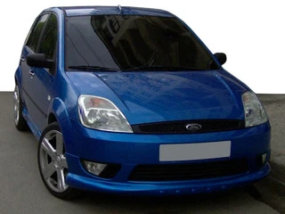 Передній бампер 2002-2005 (накладка, під фарбування) для Ford Fiesta рр