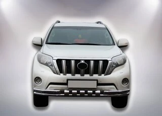 Передній захист F3-31 (нерж) для Toyota Land Cruiser Prado 150