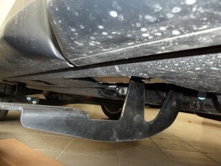 Бокові пороги Allmond Grey (2 шт., алюміній) для Range Rover Sport 2005-2013 рр