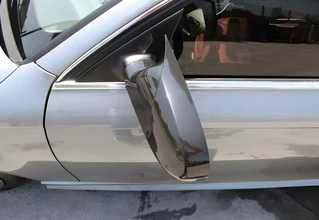 Накладки на дзеркала 2010-2012 (2шт, RS-Look) для Ауди A3 рр