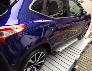 Бокові пороги X5-тип (2 шт., алюм.) для Nissan Qashqai 2014-2021 рр