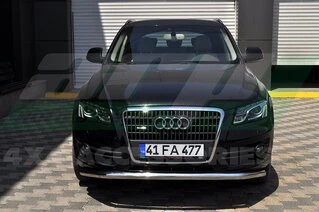 Передній захист ST008 (нерж.) d51 для Ауди Q7 2005-2015 рр