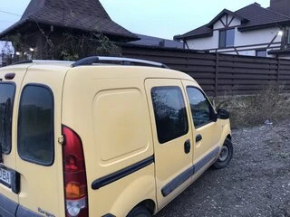 Рейлінги Хром Стандартна база, Пластикові ніжки для Renault Kangoo 1998-2008 рр