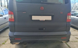 Пластикова накладка на багажник (під фарбування) для Volkswagen T5 Multivan 2003-2010 рр