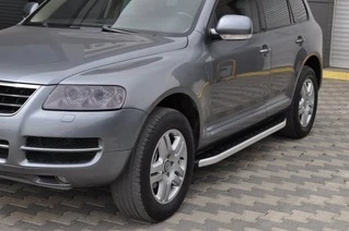 Бокові пороги Fullmond (2 шт., алюм) для Volkswagen Touareg 2002-2010 рр