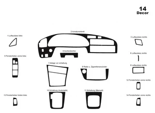Накладки на панель Дерево для Toyota Camry 1991-1996 рр