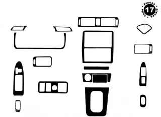 Накладки на панель Дерево для Toyota Camry 2002-2006 рр