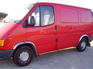 Накладки на арки (4 шт, нерж) для Ford Transit 1991-2000 рр