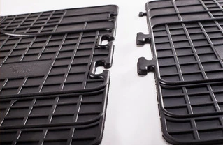 Задні килимки (2 шт, Stingray Premium) Premium - без запаху гуми для Renault Master 1998-2010 рр