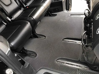 Килимки EVA V-class, ExtraLong 2 бокових (Тільки самовивіз, повний салон, Чорний) для Mercedes Vito / V-class W447 2014- рр