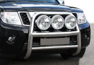 Кенгурятник WT018 (нерж) для Nissan Pathfinder R51 2005-2014рр