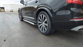 Бокові пороги Shining (2 шт., Алюміній) для Volvo XC90 2015- рр