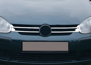 Накладки на решітку (4 шт, нерж) для Volkswagen Golf 6
