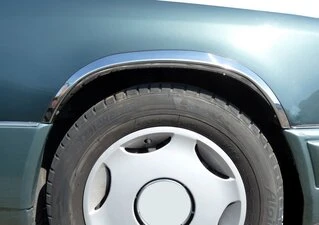 Накладки на арки 1989-1995 (4 шт, нерж) для Mercedes E-сlass W124 рр