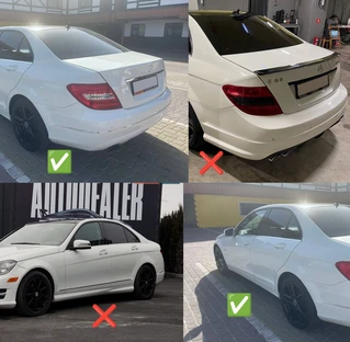 Бризковики Premium 2011-2014 (4 шт) для Mercedes C-class W204 рр