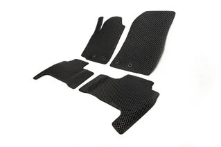 Поліуретанові килимки (2012-2021, EVA, чорні) для Lexus LX570/450d