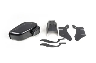 Універсальний підлокітник (чорний із червоним)