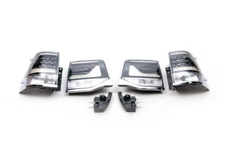 Задні ліхтарі 2016-2025 (Executive Black) для Toyota Land Cruiser 200