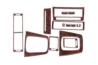 Накладки на панель Темне дерево для Ауди A4 B6 2000-2004 рр