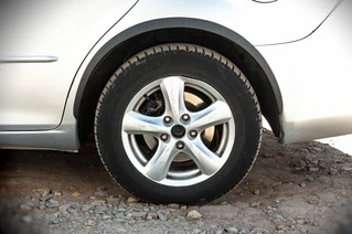 Накладки на арки (SD-SW) (4 шт, чорні, ABS-пластик) для Mazda 6 2003-2008 рр