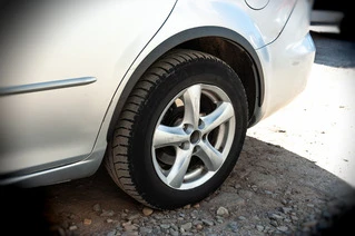 Накладки на арки (SD-SW) (4 шт, чорні, ABS-пластик) для Mazda 6 2003-2008 рр