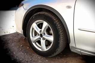 Накладки на арки (SD-SW) (4 шт, чорні, ABS-пластик) для Mazda 6 2003-2008 рр