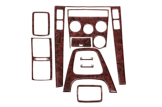 Накладки на панель (в асортименті) Дерево для Hyundai Tucson JM 2004- рр