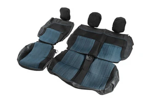 Авточохли (тканина і шкірозамінник, Premium) Повний салон для Peugeot Partner Tepee 2008-2018 рр