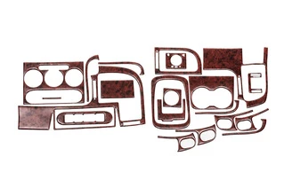 Накладки на панель Карбон для Opel Zafira A 1998-2005 рр