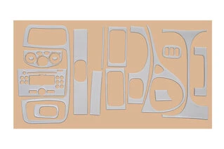 Накладки на панель Алюміній для Nissan Primastar 2002-2014 рр