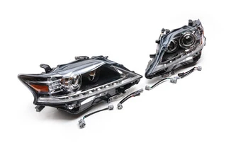 Передня оптика (2 шт, рестайлінг) для Lexus RX 2009-2015 рр