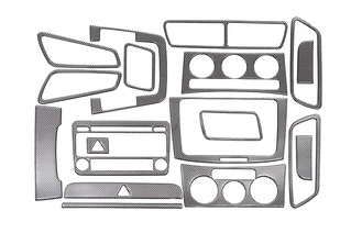 Накладки на панель Карбон для Volkswagen Passat B6 2006-2012рр