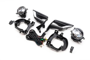 Протитуманки LED з кронтшейнами (2 шт., 2017-2025) для Toyota Land Cruiser Prado 150