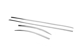 Молдинг дверей Tit-designs (нерж) для Opel Mokka 2012-2021 рр