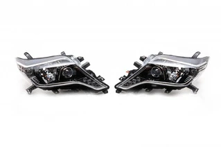 Передня оптика LED (2013-2017, 2 шт) Без AFR адаптації для Toyota Land Cruiser Prado 150