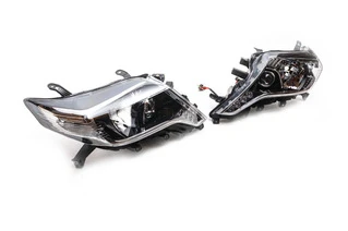 Передня оптика LED (2013-2017, 2 шт) Без AFR адаптації для Toyota Land Cruiser Prado 150