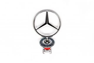 Емблема приціл (з написом) для Mercedes E-сlass W212 2009-2016рр