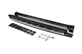 Бокові пороги Оригінальний дизайн V2 (2шт) для Hyundai Tucson TL 2016-2021рр