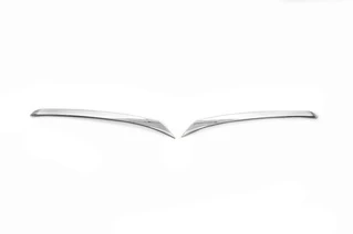 Накладки на фари Libao 2014-2016 (2 шт, пласт) для Nissan X-trail T32 / Rogue рр